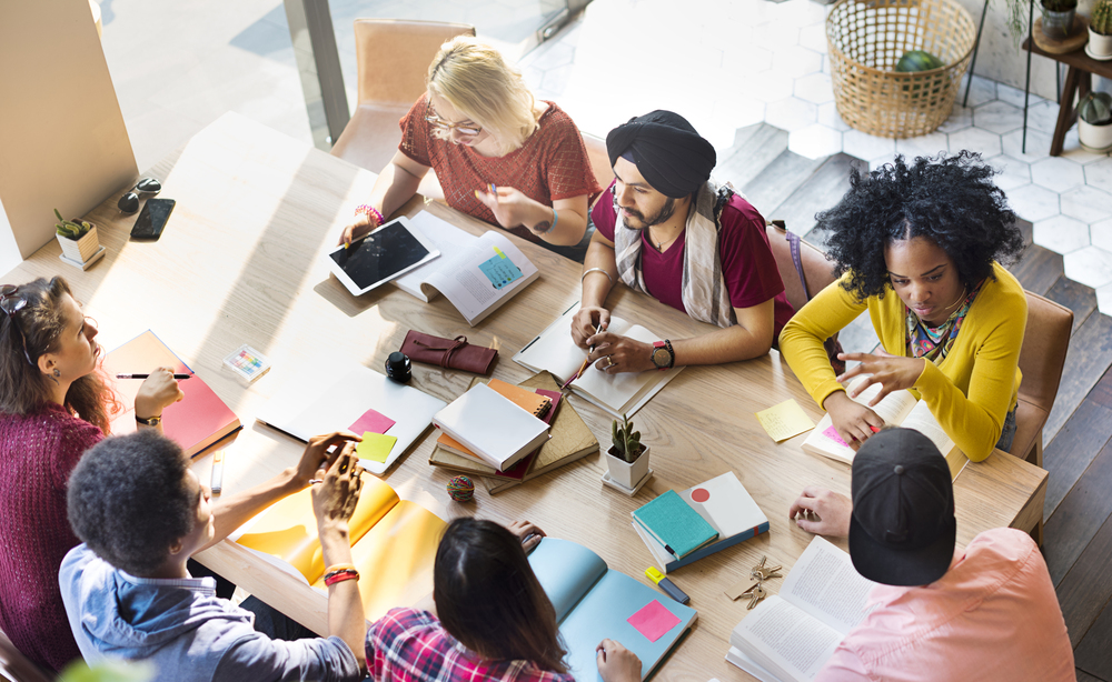 Diverse Group People Working Together Concept